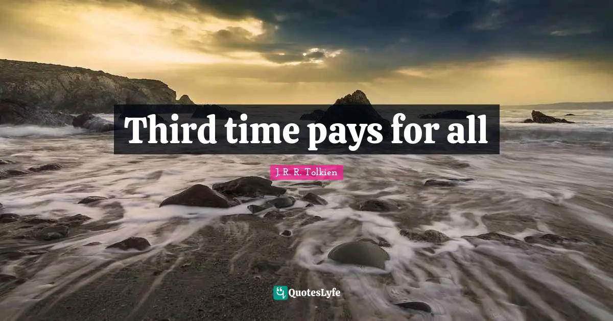 Third time pays for all