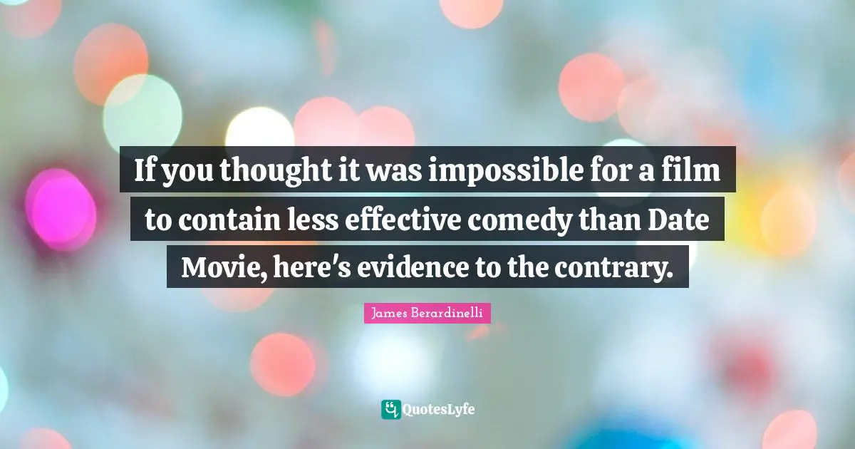 If you thought it was impossible for a film to contain less effective comedy than Date Movie, here's evidence to the contrary.