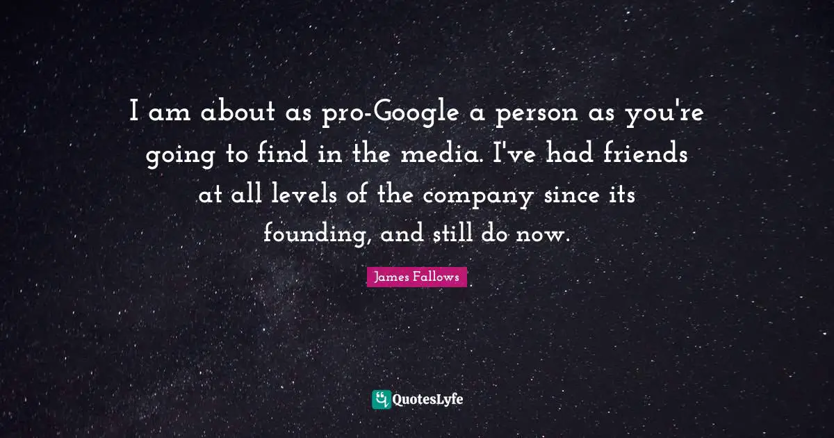 I am about as pro-Google a person as you're going to find in the media. I've had friends at all levels of the company since its founding, and still do now.