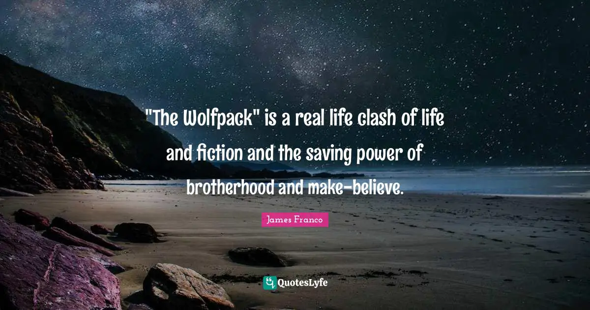 "The Wolfpack" is a real life clash of life and fiction and the saving power of brotherhood and make-believe.