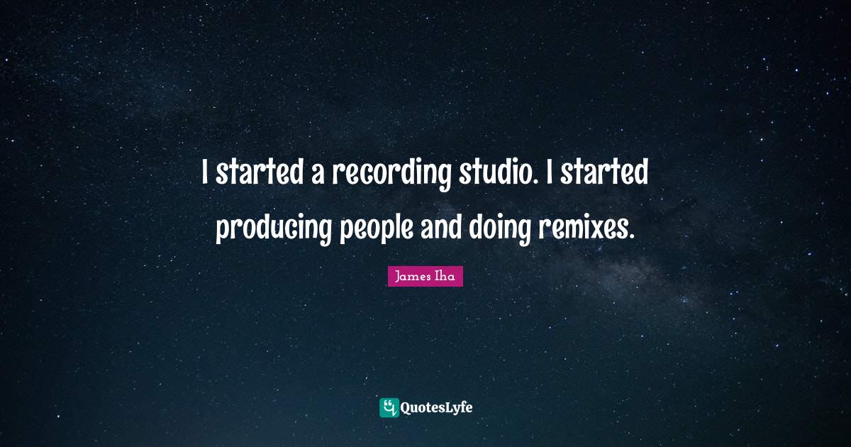Best Recording Studio Quotes with images to share and download for free