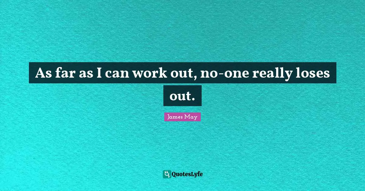 As far as I can work out, no-one really loses out.