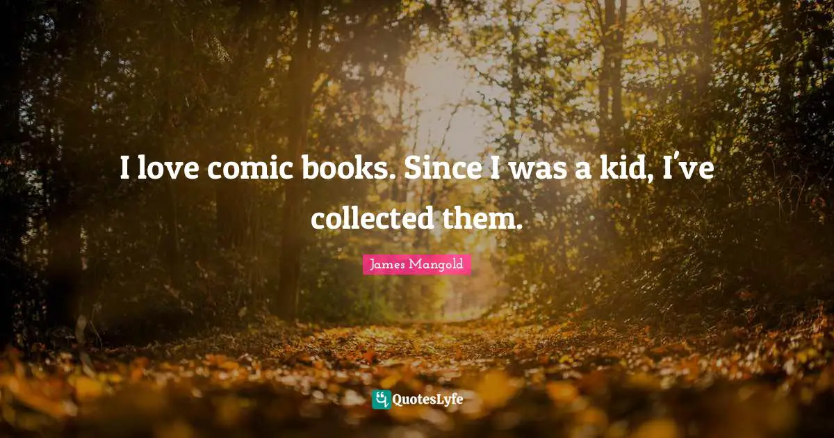 I love comic books. Since I was a kid, I've collected them.