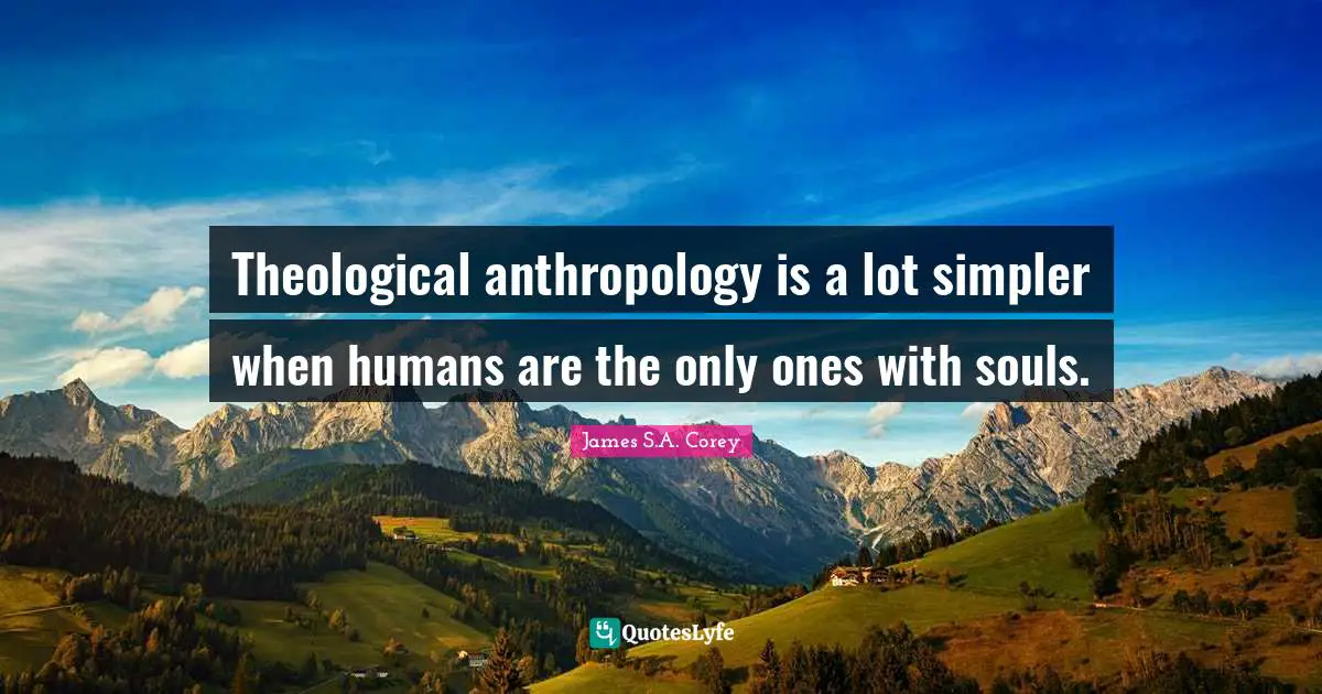 Theological anthropology is a lot simpler when humans are the only ones with souls.