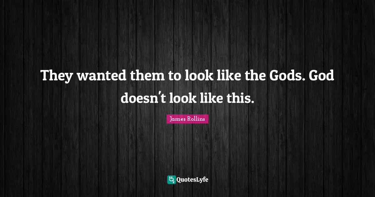 They wanted them to look like the Gods. God doesn't look like this.