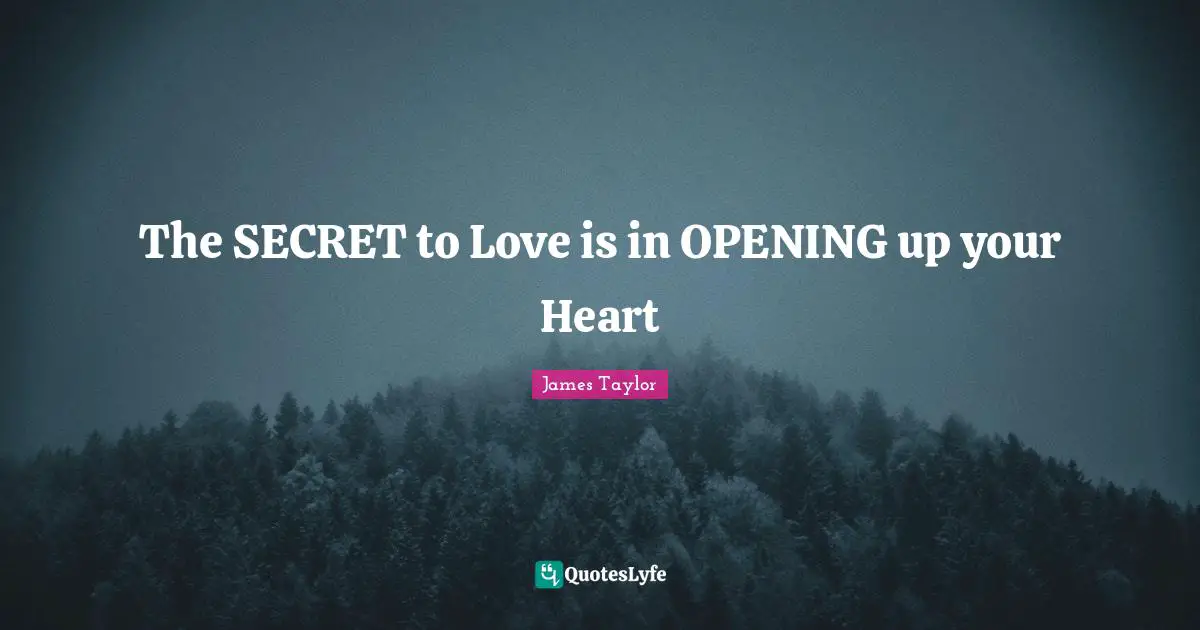 The SECRET to Love is in OPENING up your Heart