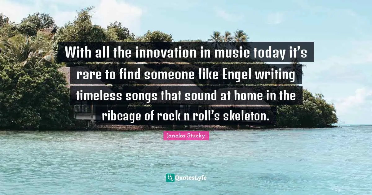 With all the innovation in music today it’s rare to find someone like Engel writing timeless songs that sound at home in the ribcage of rock n roll’s skeleton.