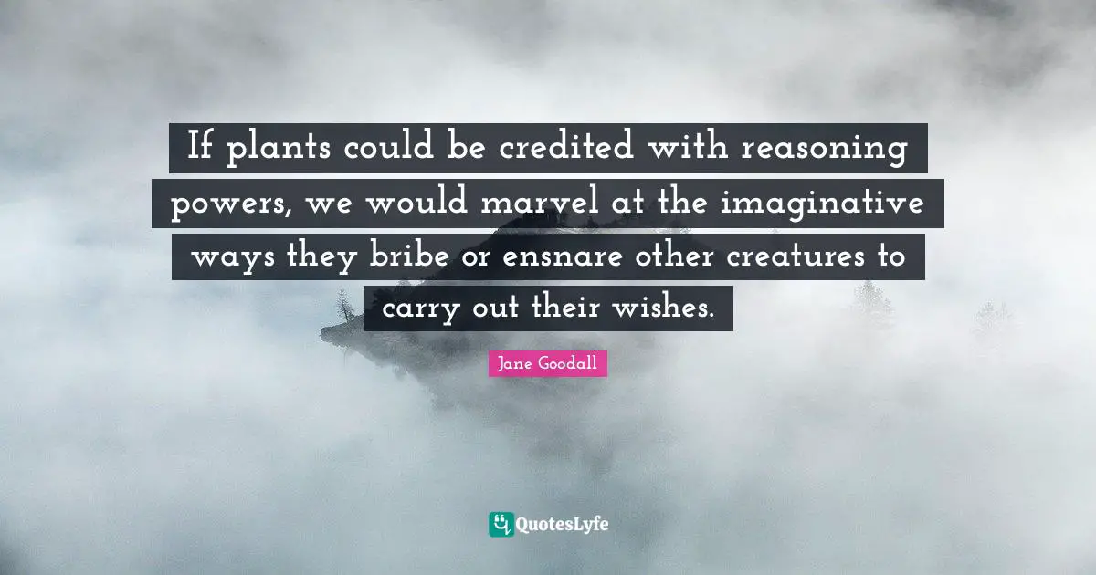 If plants could be credited with reasoning powers, we would marvel at the imaginative ways they bribe or ensnare other creatures to carry out their wishes.