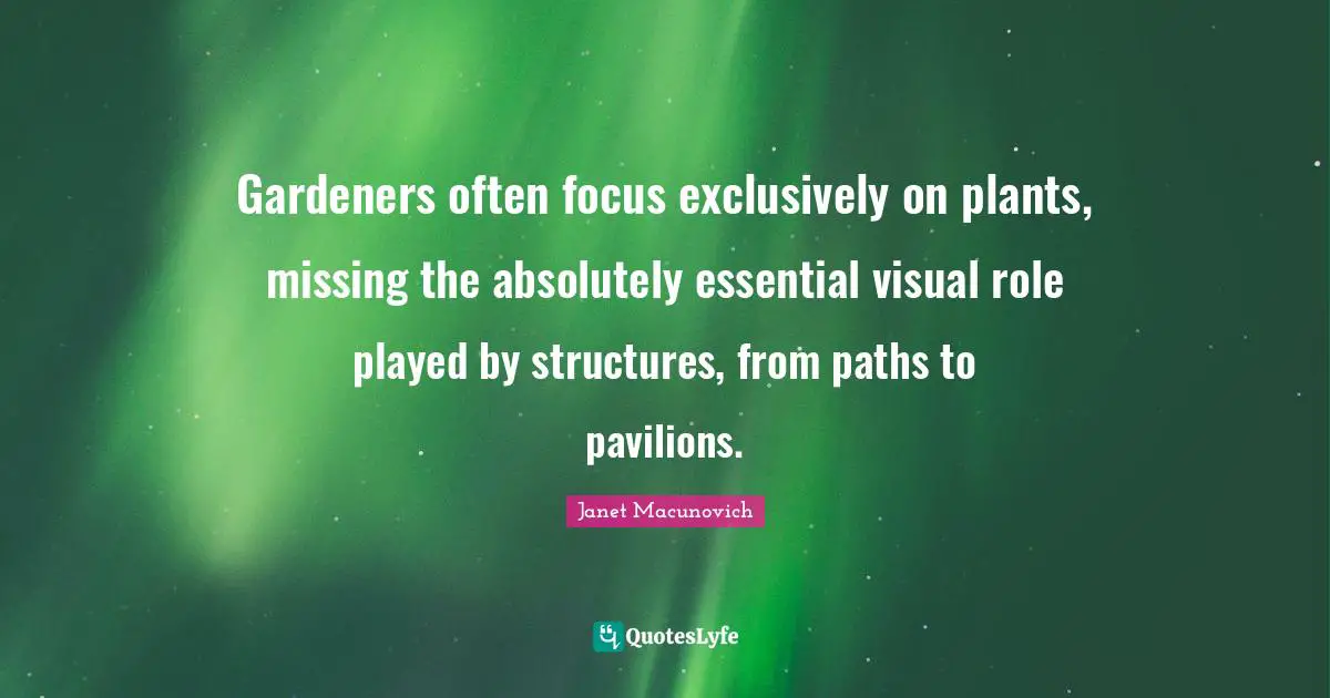 Gardeners often focus exclusively on plants, missing the absolutely essential visual role played by structures, from paths to pavilions.