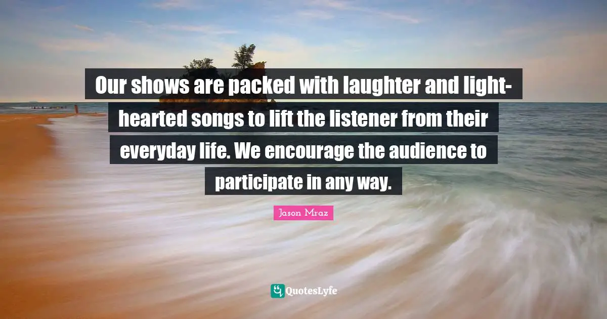 Our shows are packed with laughter and light-hearted songs to lift the listener from their everyday life. We encourage the audience to participate in any way.