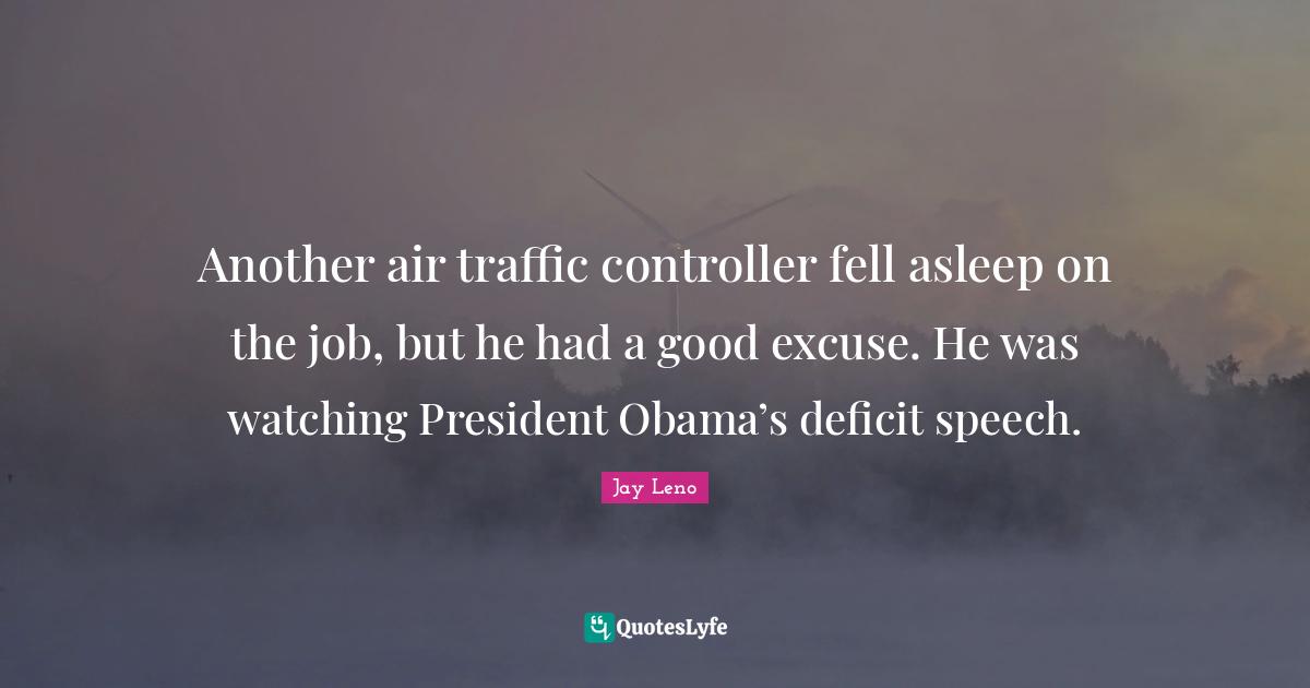 Another air traffic controller fell asleep on the job, but he had a good excuse. He was watching President Obama’s deficit speech.