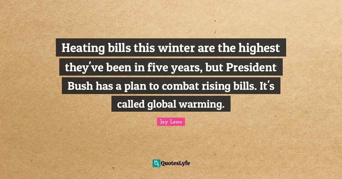 Heating bills this winter are the highest they've been in five years