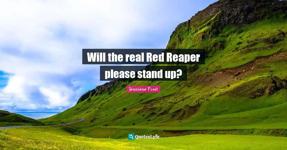 Will the real Red Reaper please stand up?