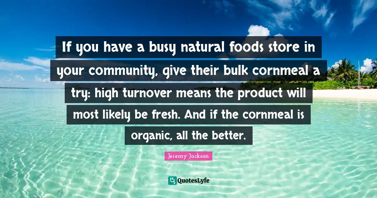 If you have a busy natural foods store in your community, give their bulk cornmeal a try: high turnover means the product will most likely be fresh. And if the cornmeal is organic, all the better.