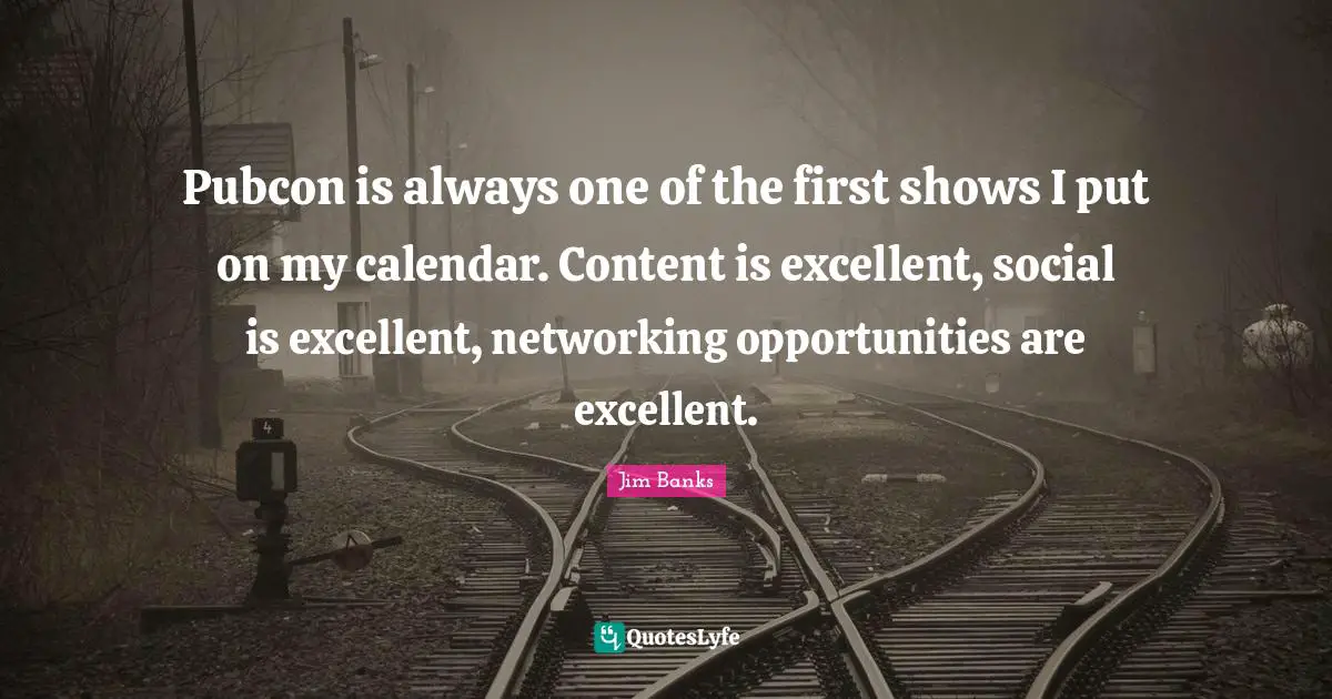 Pubcon is always one of the first shows I put on my calendar. Content is excellent, social is excellent, networking opportunities are excellent.