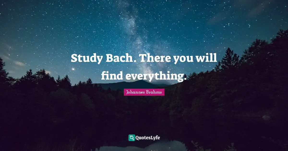 Study Bach. There you will find everything.