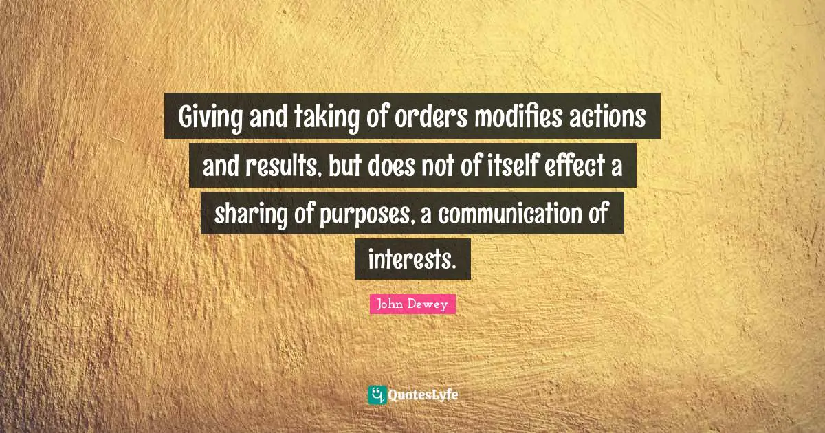 Giving and taking of orders modifies actions and results, but does not of itself effect a sharing of purposes, a communication of interests.