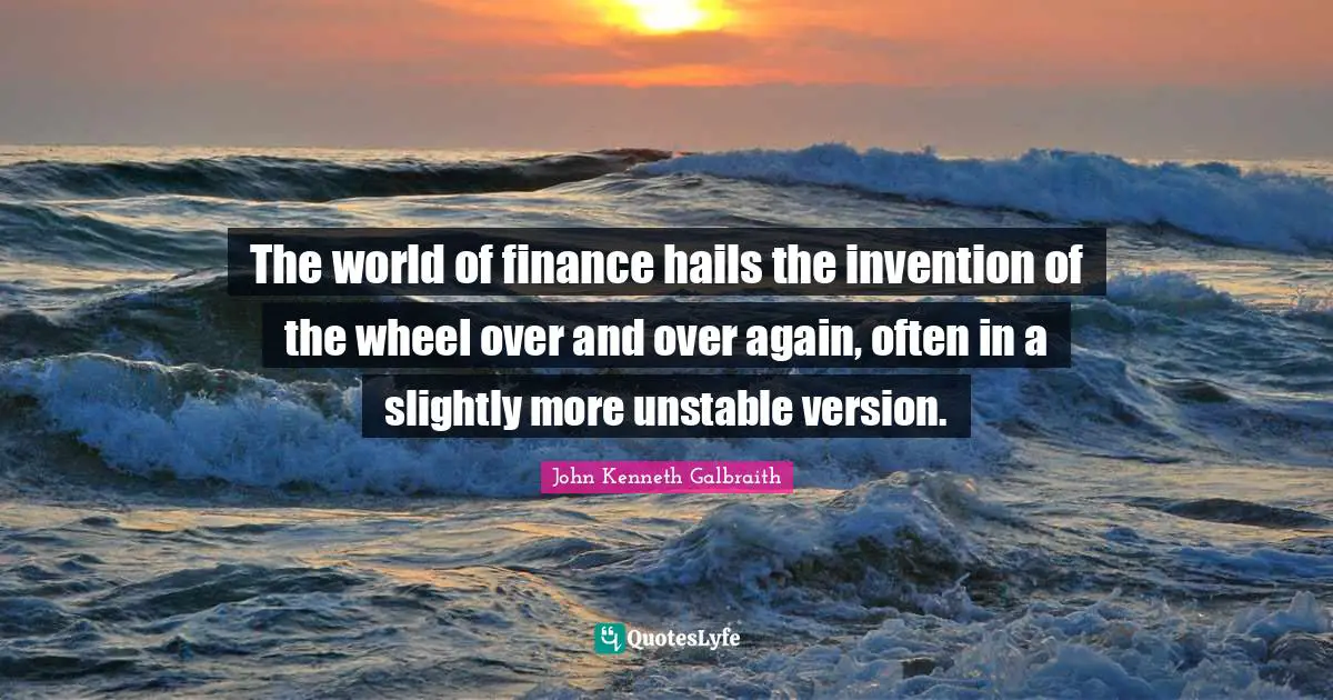 The world of finance hails the invention of the wheel over and over again, often in a slightly more unstable version.