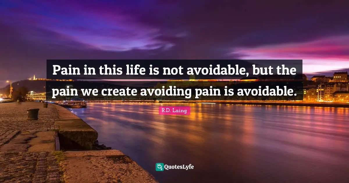 Aa Recovery Quotes: "Pain in this life is not avoidable, but the pain we create avoiding pain is avoidable."