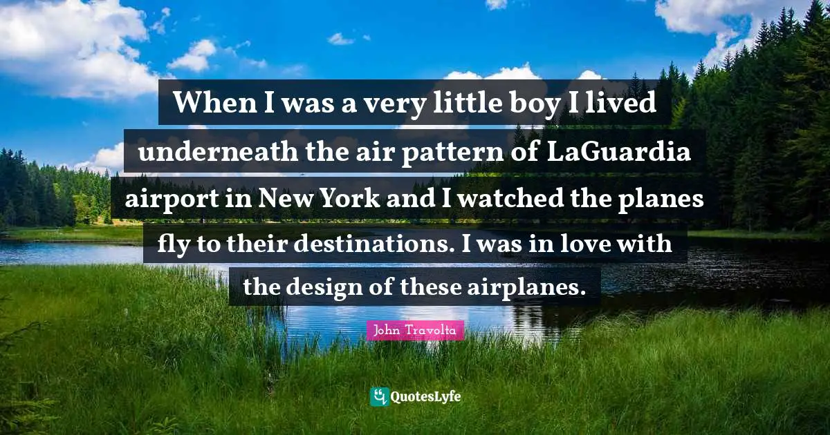 When I was a very little boy I lived underneath the air pattern of LaGuardia airport in New York and I watched the planes fly to their destinations. I was in love with the design of these airplanes.
