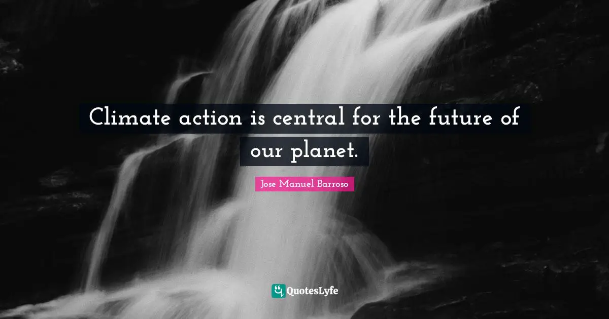 Climate action is central for the future of our planet.