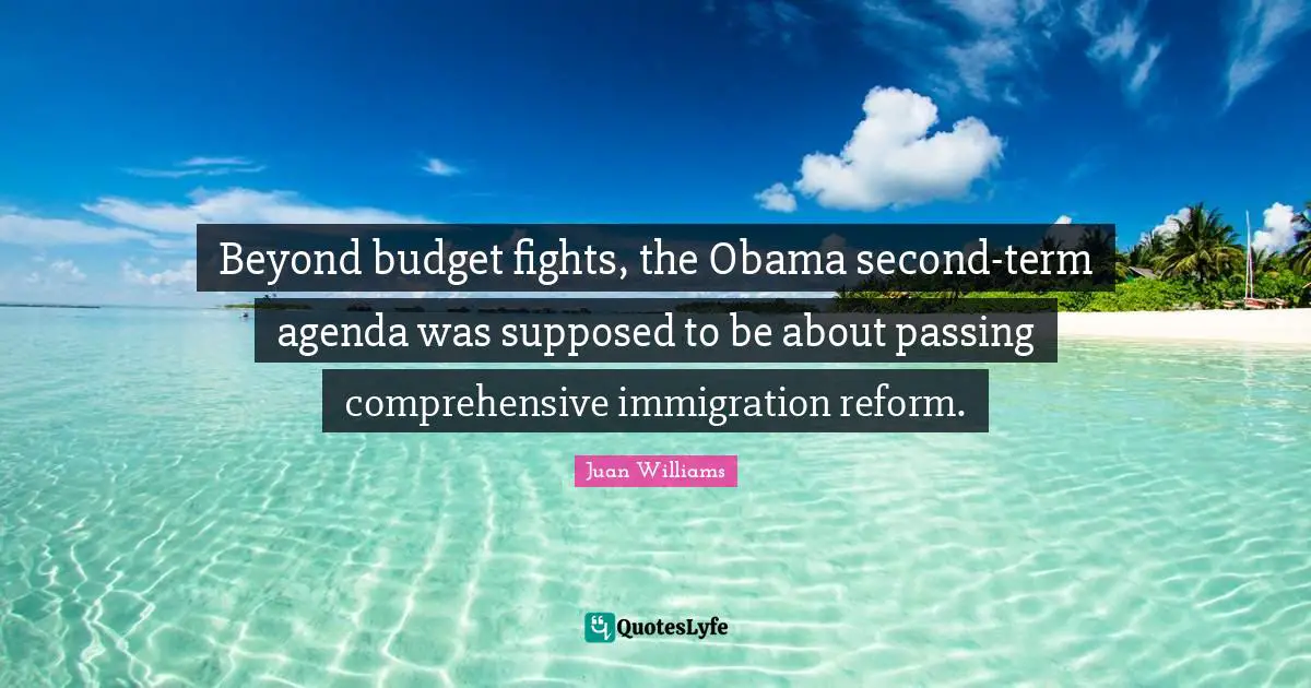 Beyond budget fights, the Obama second-term agenda was supposed to be about passing comprehensive immigration reform.