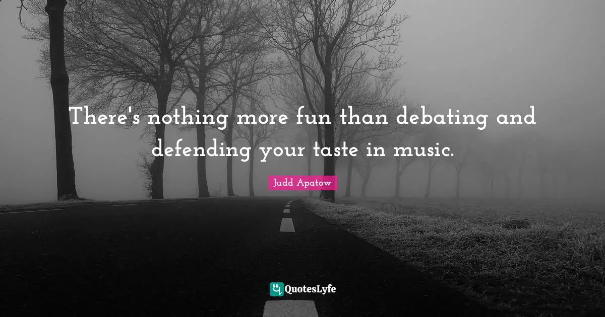 There's nothing more fun than debating and defending your taste in music.