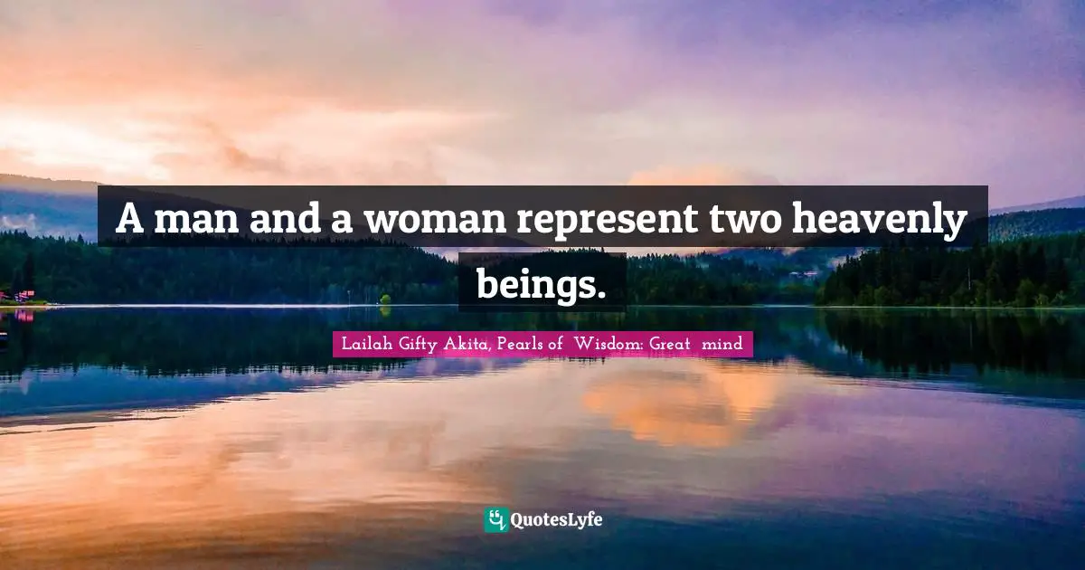 A man and a woman represent two heavenly beings.