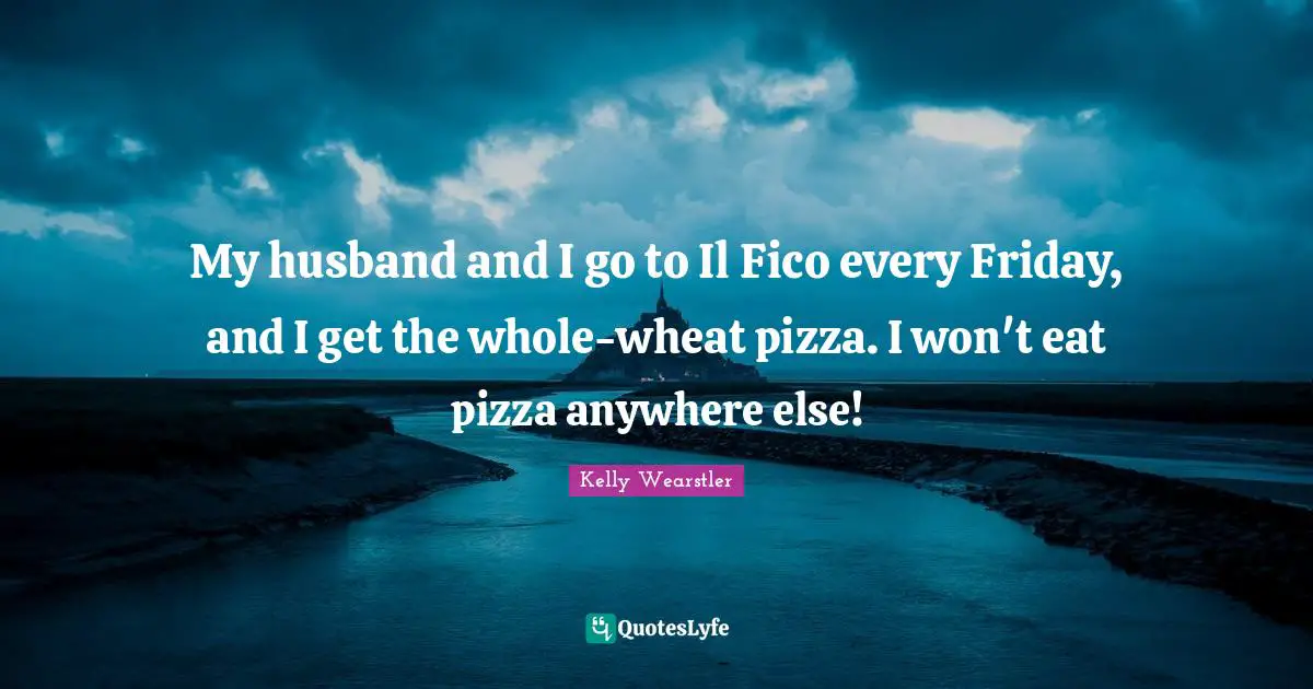 My husband and I go to Il Fico every Friday, and I get the whole-wheat pizza. I won't eat pizza anywhere else!
