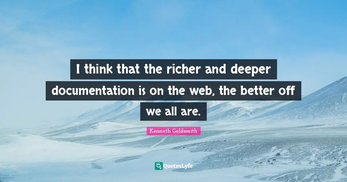 I think that the richer and deeper documentation is on the web, the better off we all are.