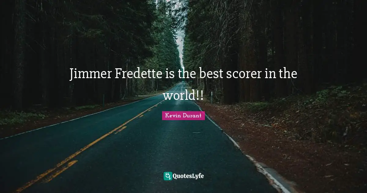 Jimmer Fredette is the best scorer in the world!!