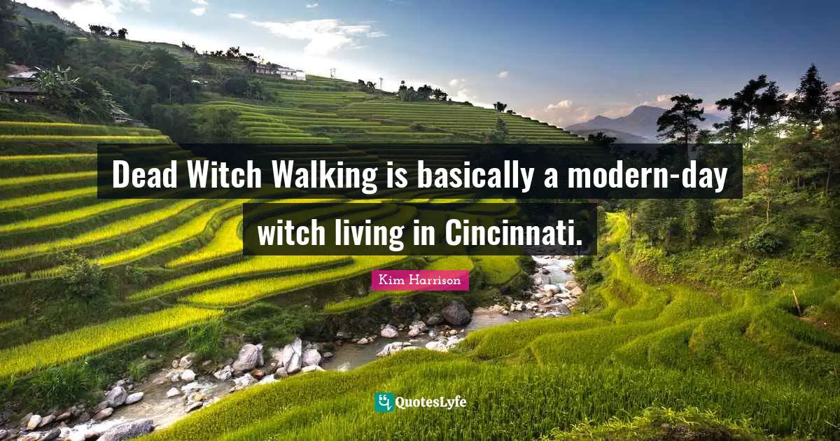 Dead Witch Walking is basically a modern-day witch living in Cincinnati.