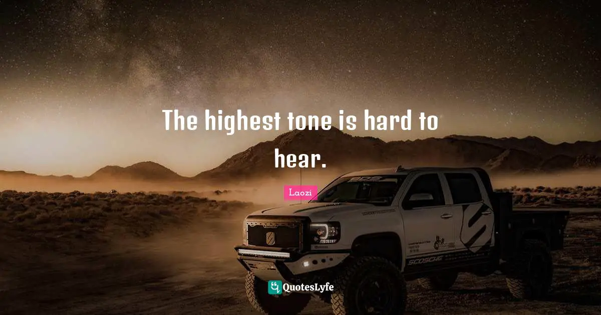 The highest tone is hard to hear.