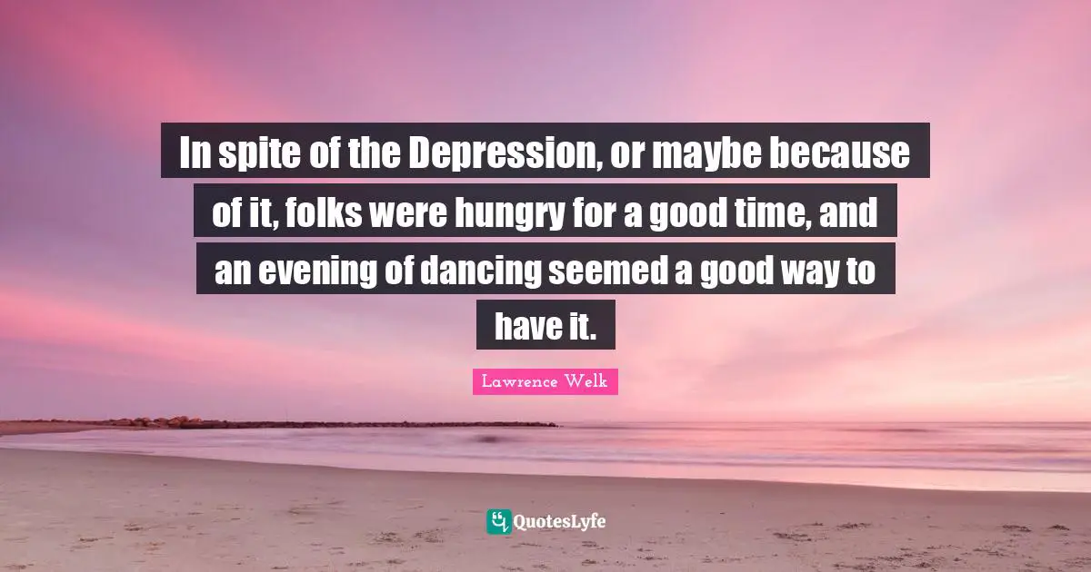In spite of the Depression, or maybe because of it, folks were hungry for a good time, and an evening of dancing seemed a good way to have it.