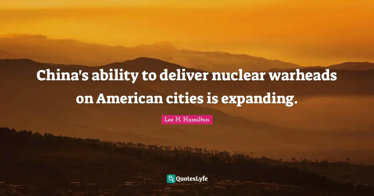 China's ability to deliver nuclear warheads on American cities is expanding.