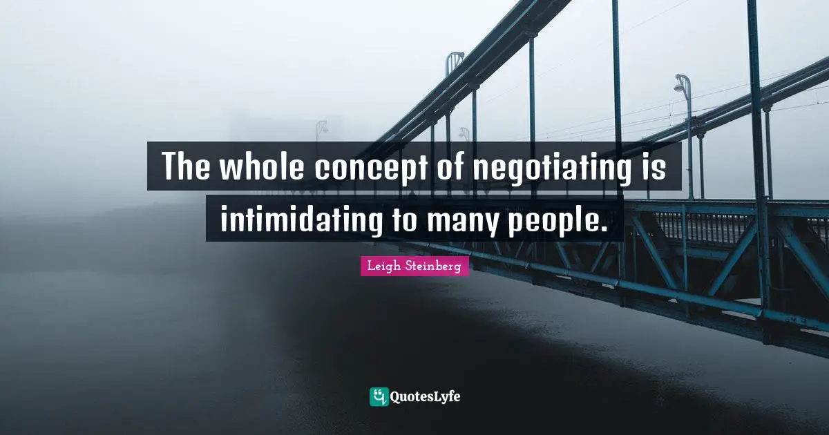 The whole concept of negotiating is intimidating to many people.