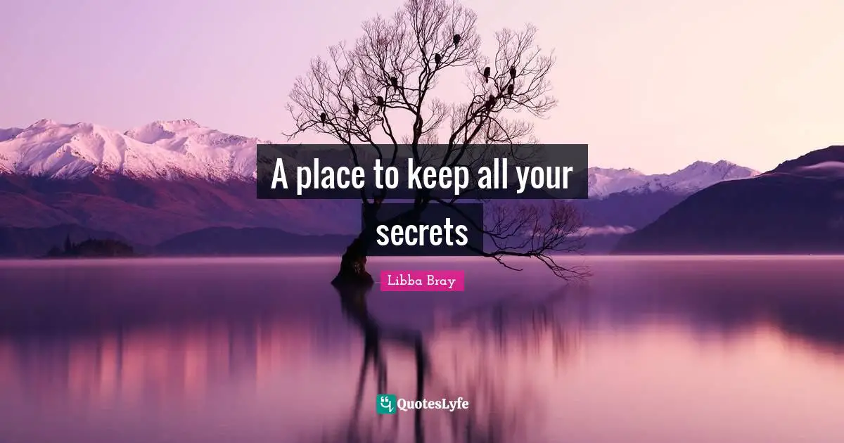 A place to keep all your secrets