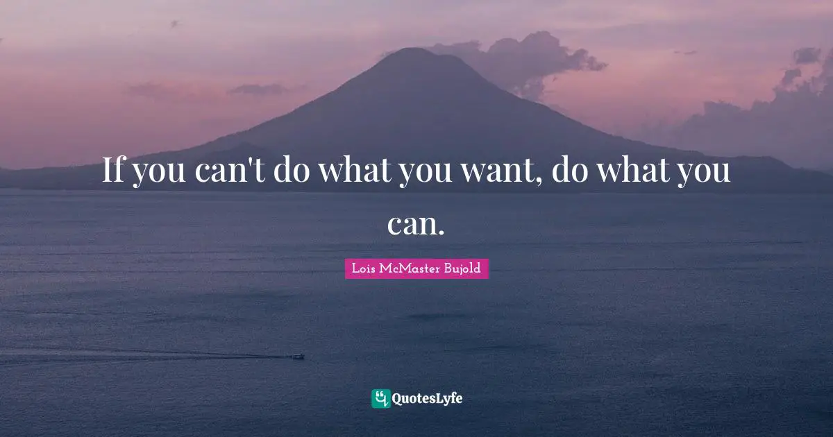 Invisible Monsters Quotes: "If you can't do what you want, do what you can."