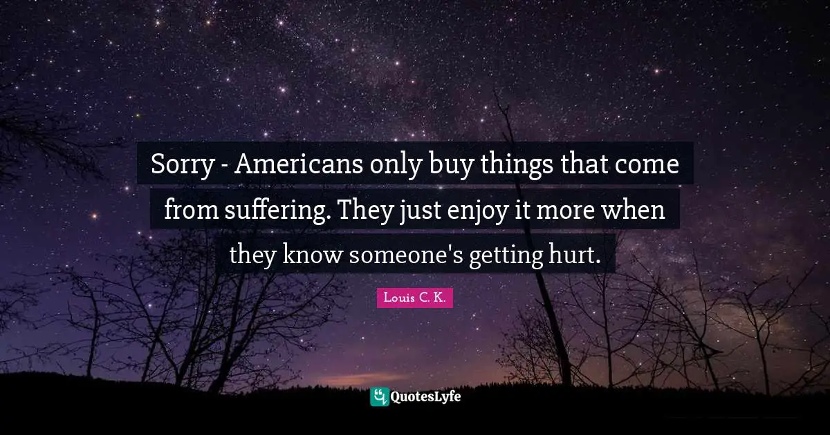 Sorry - Americans only buy things that come from suffering. They just enjoy it more when they know someone's getting hurt.