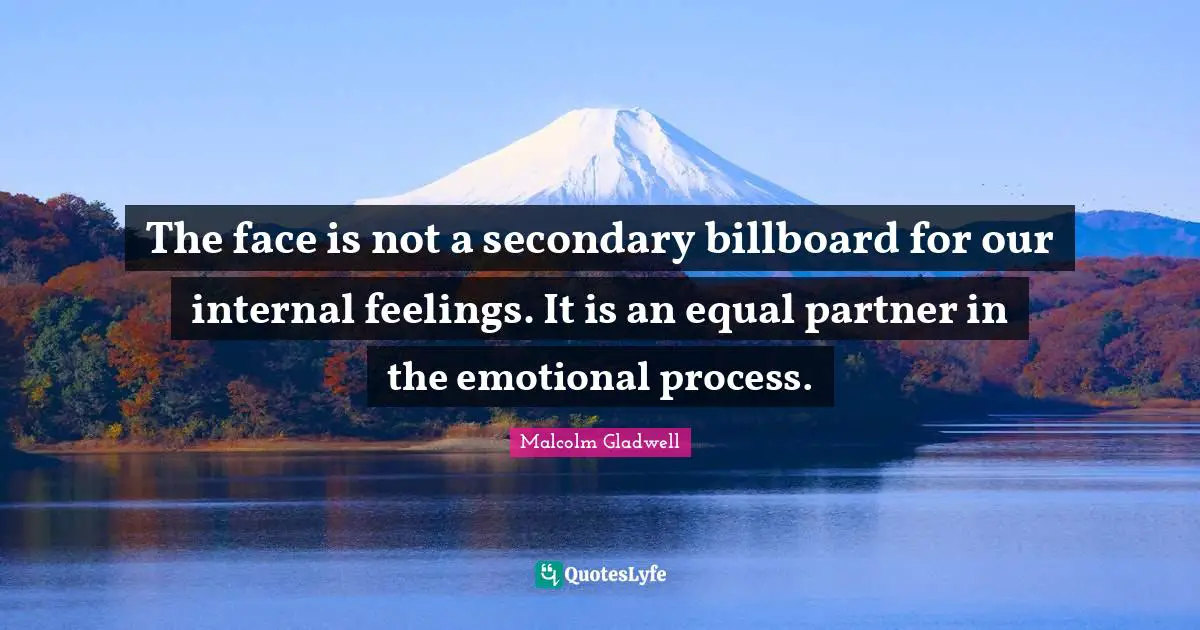 The face is not a secondary billboard for our internal feelings. It is an equal partner in the emotional process.