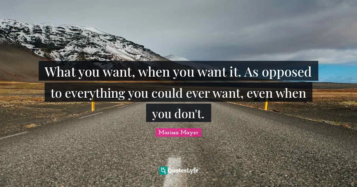 What you want, when you want it. As opposed to everything you could ever want, even when you don't.