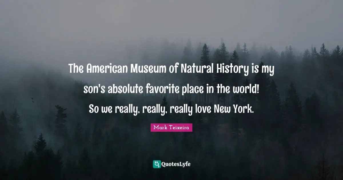 The American Museum of Natural History is my son's absolute favorite place in the world! So we really, really, really love New York.
