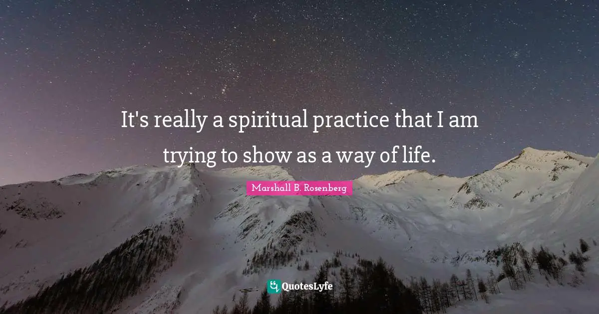 Spiritual Practice Quotes: "It's really a spiritual practice that I am trying to show as a way of life."