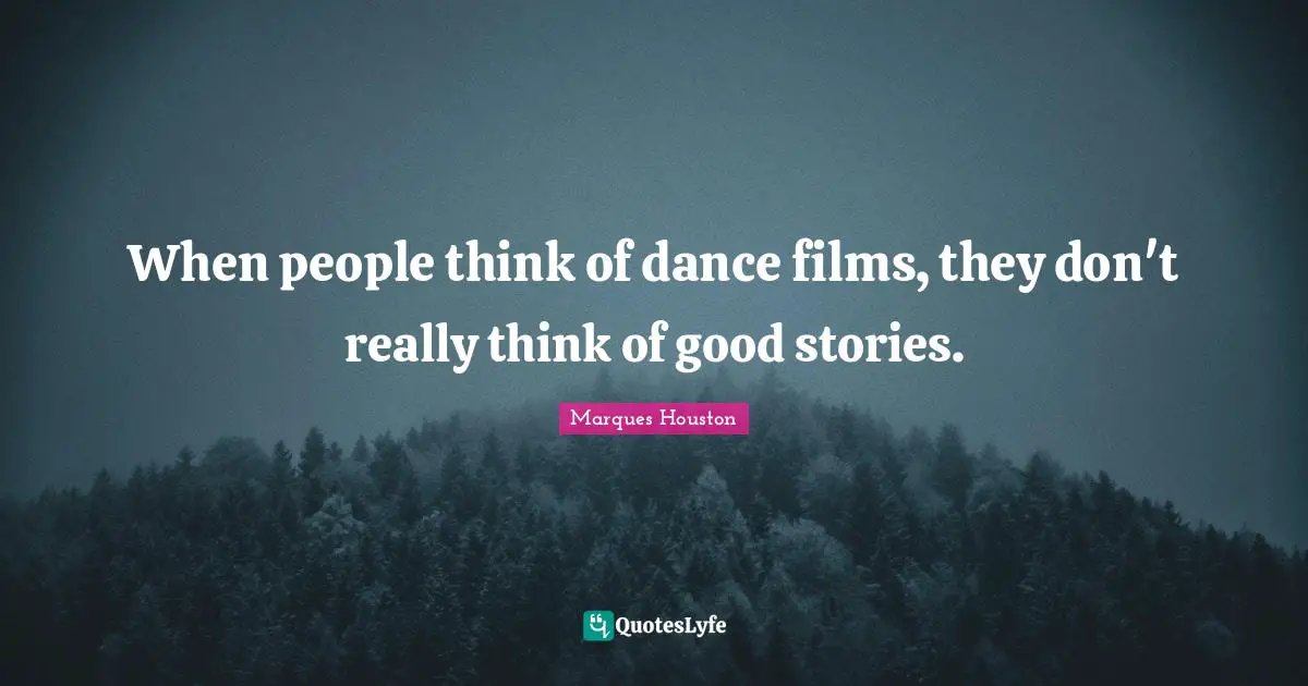 When people think of dance films, they don't really think of good stories.