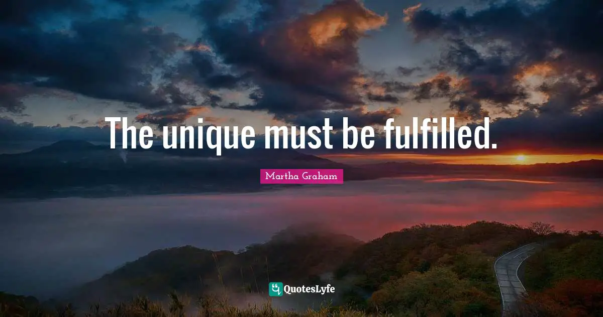 The unique must be fulfilled.