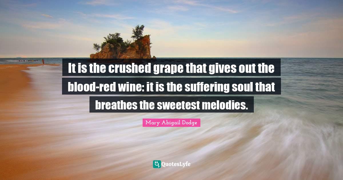 It is the crushed grape that gives out the bloodred wine it is the s