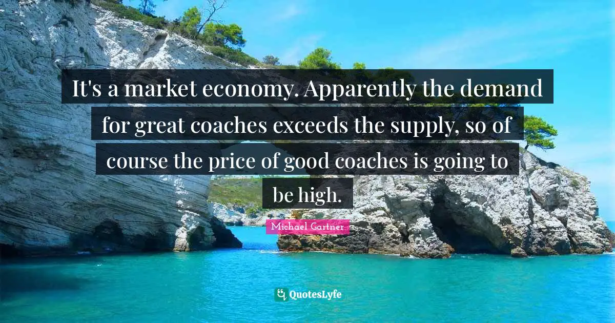 It's a market economy. Apparently the demand for great coaches exceeds the supply, so of course the price of good coaches is going to be high.