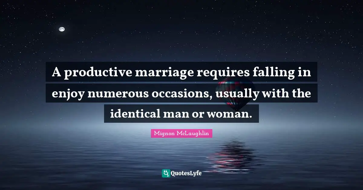 A productive marriage requires falling in enjoy numerous occasions, usually with the identical man or woman.