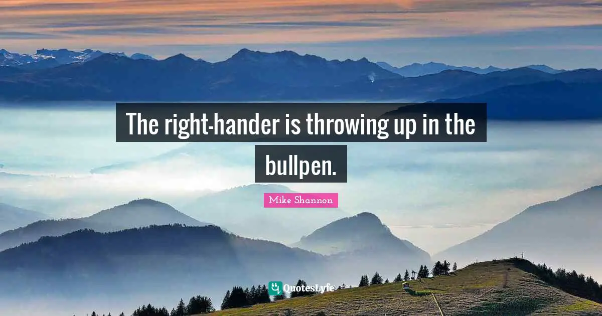 The right-hander is throwing up in the bullpen.