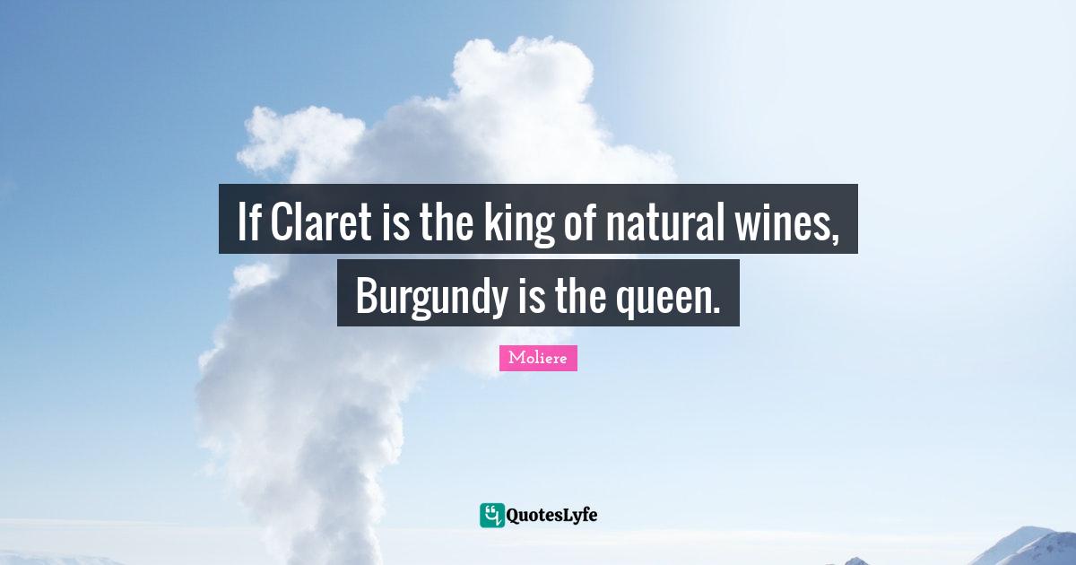 If Claret is the king of natural wines, Burgundy is the queen.